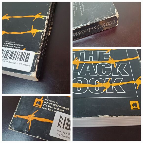 The Black Book ed. Ilya Ehrenburg Soviet Jew WW2 1981 Paperback - Picture 7 of 15